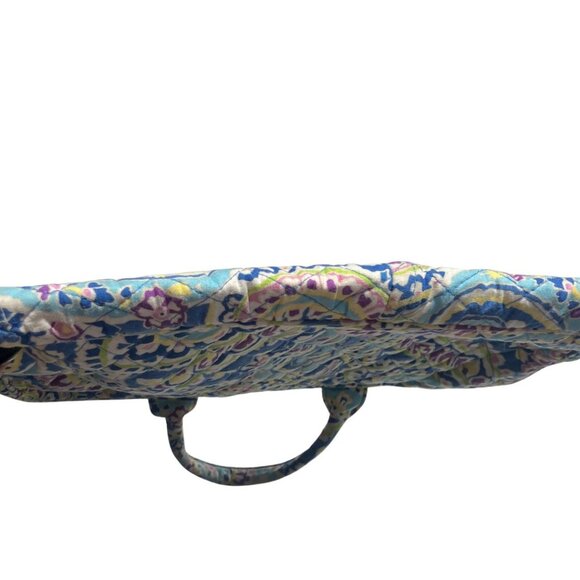 Vera Bradley Capri Blue Paisley Pattern Quilted Laptop Case Sleeve Bag - Picture 6 of 7